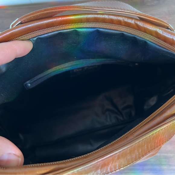 Vintage Monogram Leather Due Fratelli Handbag - Picture 7 of 13